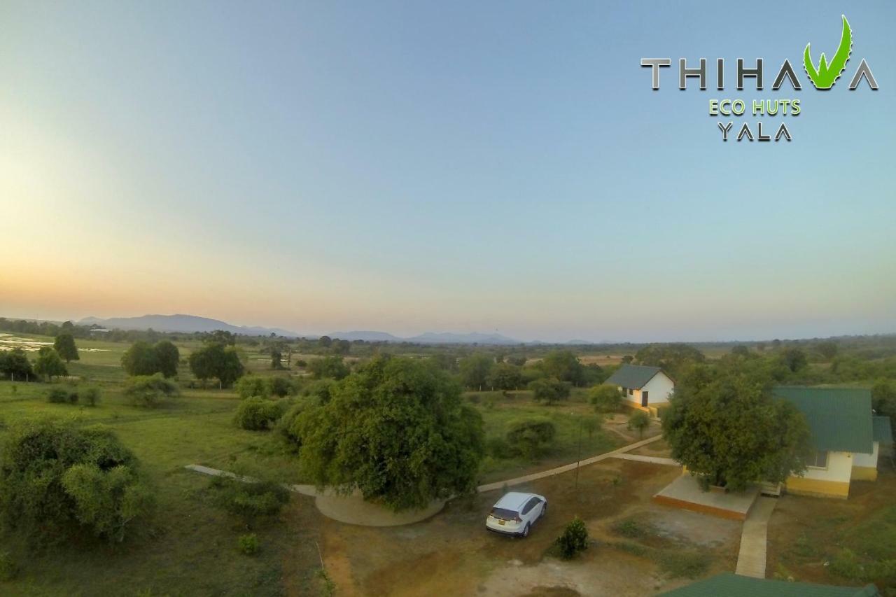 Thihawa Eco Huts Yala Acomodação com café da manhã Tissamaharama Exterior foto