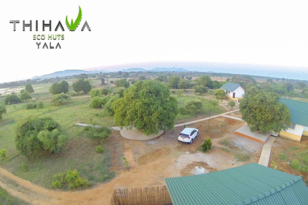 Thihawa Eco Huts Yala Acomodação com café da manhã Tissamaharama Exterior foto